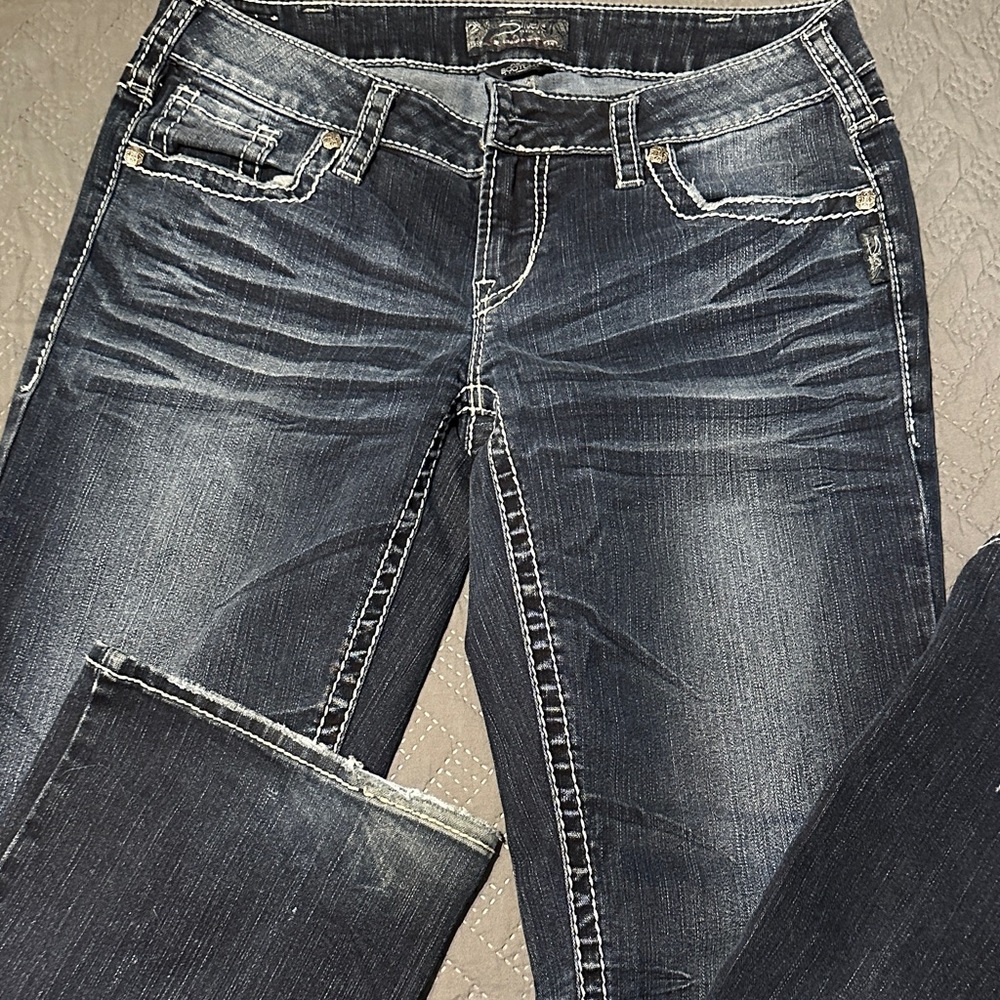 Silver Aiko Dark Wash Women's Bootcut Jeans